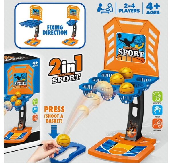 2-in-1 Basketball Sport Game Set