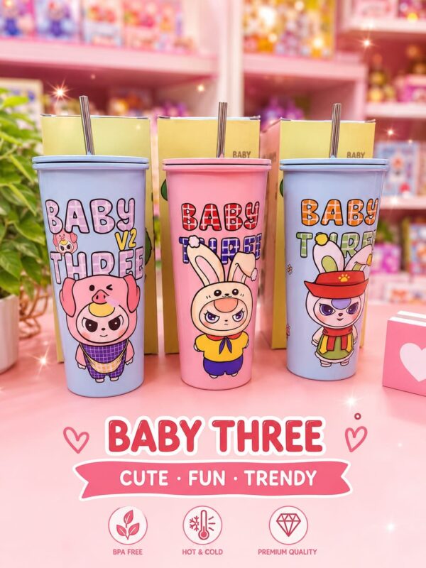 ?? BABY THREE 500 ML Sipper Cup ??