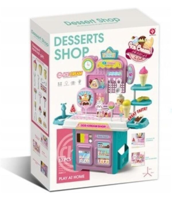 Esmi-  *Desserts Shop Play Set ? 32 PCS*