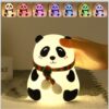 Esmi Cute Panda Silicone Night Lamp