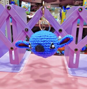Esmi®- ✨💙 New Arrival Alert – *Handmade Stitch Inspired Crochet Keychain!* 💙✨