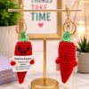 Esmi®- 🌶️ *Positive Pepper Crochet Keychain!* ❤️✨