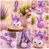 Esmi®- 💜 *Kuromi- Crochet Bunny Charm*