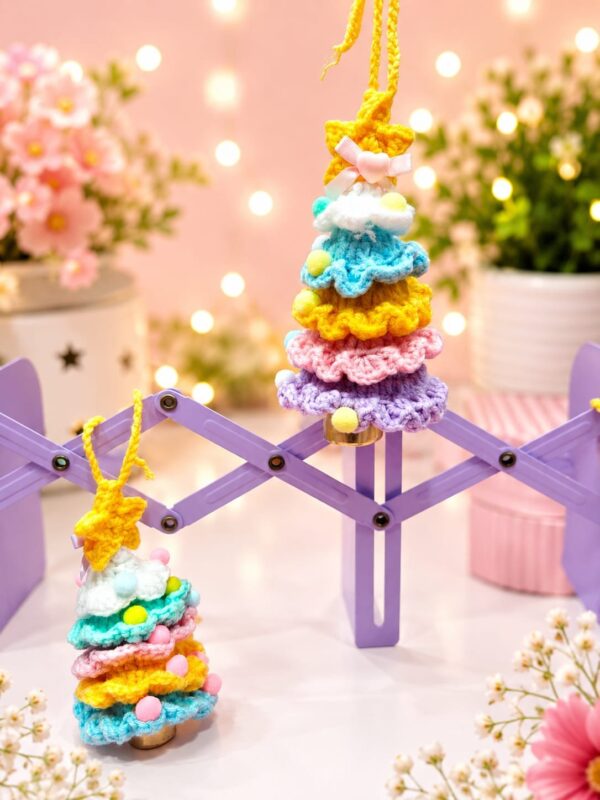 Esmi®- ✨ *Handmade Crochet Hanging Décor with a Bell*✨