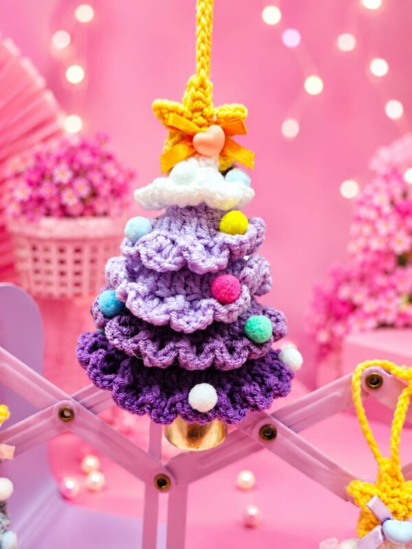 Esmi®- ✨ *Handmade Crochet Hanging Décor with a Bell*✨