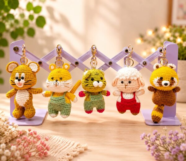 Esmi®- *Handmade Crochet/Stuff Toy Keychains*