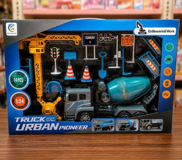🚧 Urban Pioneer Engineering Truck Set 🚚✨