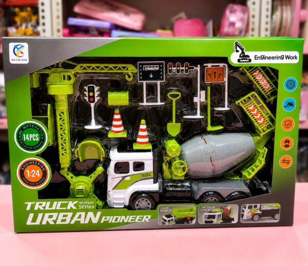 🚧 Urban Pioneer Engineering Truck Set 🚚✨