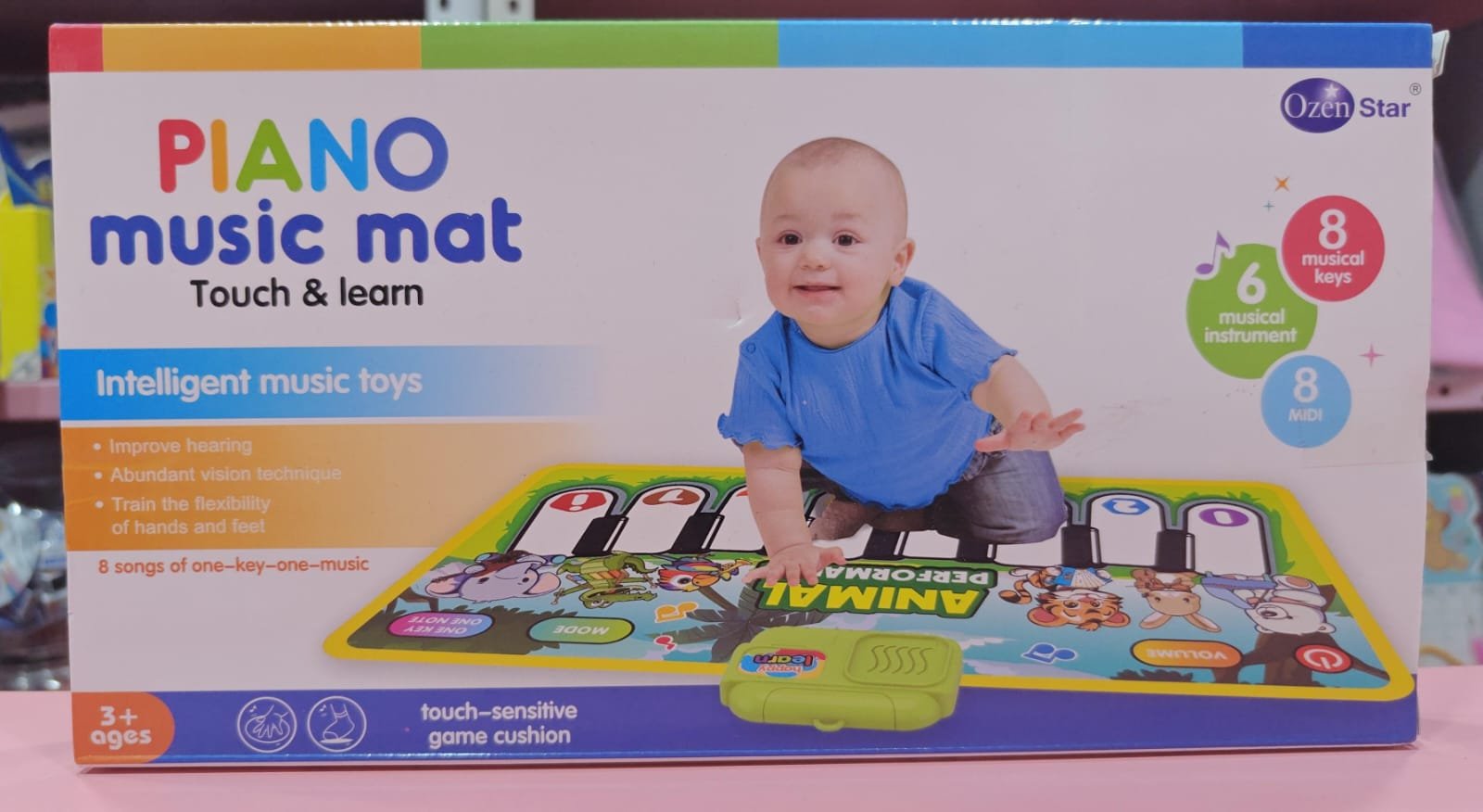 Esmi®- *Kids Piano Music Mat – Touch & Learn!* ✨🎹
