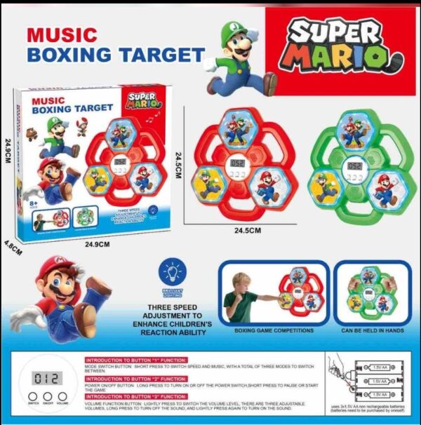 🎮 Music Boxing Target Game (Mario Theme) 🥊