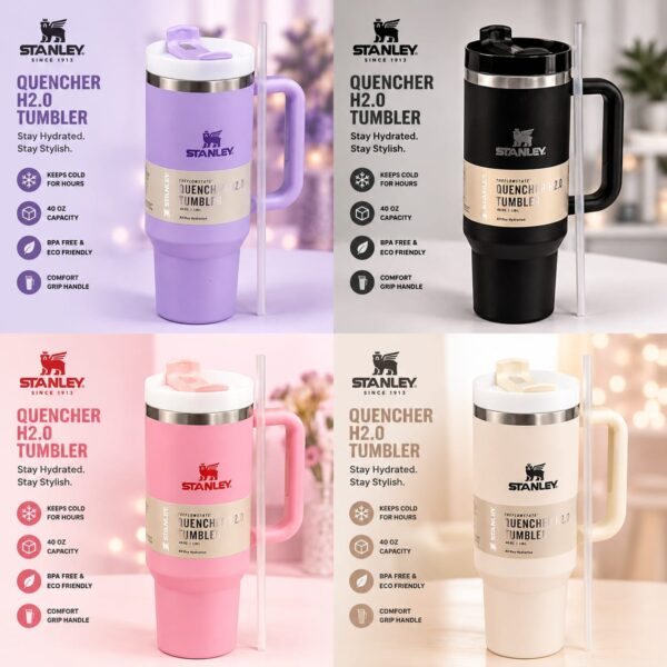 💙 Esmi® Stanley Premium Insulated Tumbler