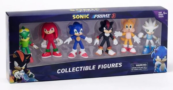 ⚡🎮 SONIC PRIME 3 COLLECTIBLE FIGURES SET 🎮⚡