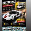 🏎️ 10-in-1 Building Block Racing Car Set