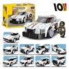 🏎️ 10-in-1 Building Block Racing Car Set