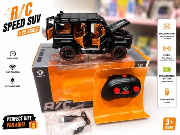 🚙 Premium RC G-Wagon Style SUV – 1:22 Scale