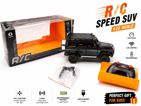 🚙 Premium RC G-Wagon Style SUV – 1:22 Scale