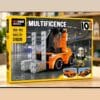 🏎️ 10-in-1 Building Block Racing Car Set