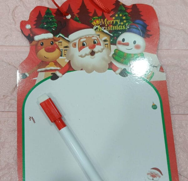Esmi *Wipe off Board & Time Table- Christmas*