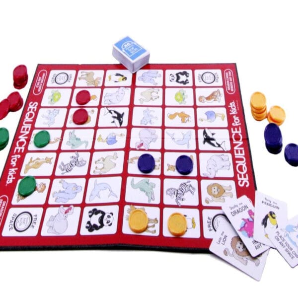 Esmi *Sequence for kids Board game*
