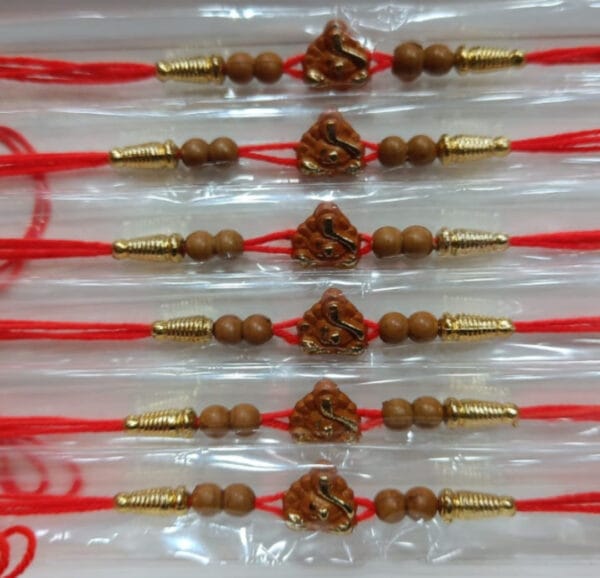 Esmi- *Dori Rakhi* In Packing, 3 Theme - Bro, Om & Ganeshji