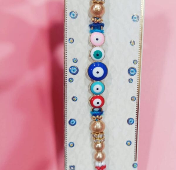 Esmi- *Evil Eye Rakhi- Studded Rakhi*