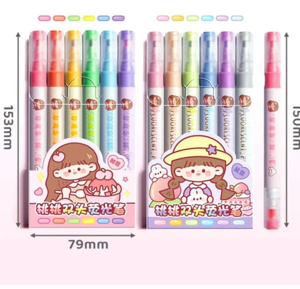 Esmi *Fluorescent  Dual highlighters*