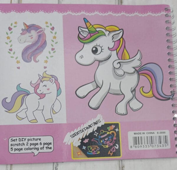 Esmi *DIY Kit -Drawing & Scratch Book*