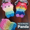 Esmi- *Panda Bag Popit Sling with Moving eyes*