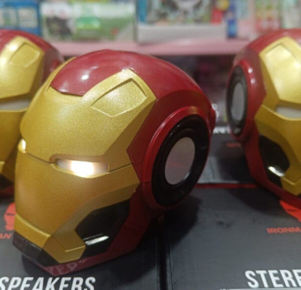 Esmi *Iron Man Golder Bluetooth Speakers