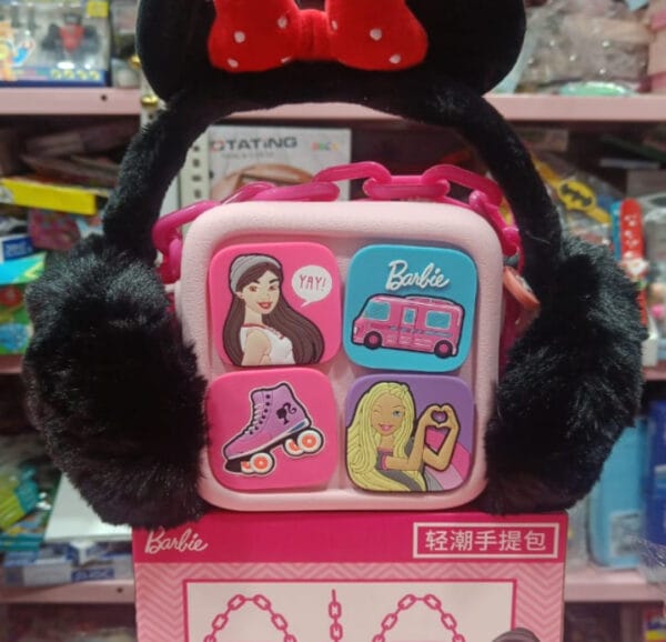 AgXgMkrYnj.jpg Esmi *Premium Quality Plush Furry Ear Muff - Minnie Mouse*