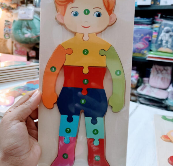 Esmi- *Premium Quality Wooden Puzzle - Early Learning Board- Big*