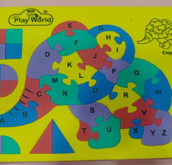 Esmi *Soft Foam Puzzle - Early Learning Board* - Random prints