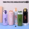 Esmi- Stainless steel 600ml - Sports Styles Sipper