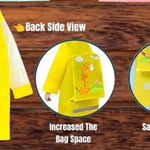 Esmi- *Kids Raincoat with hood & extended bag cover*