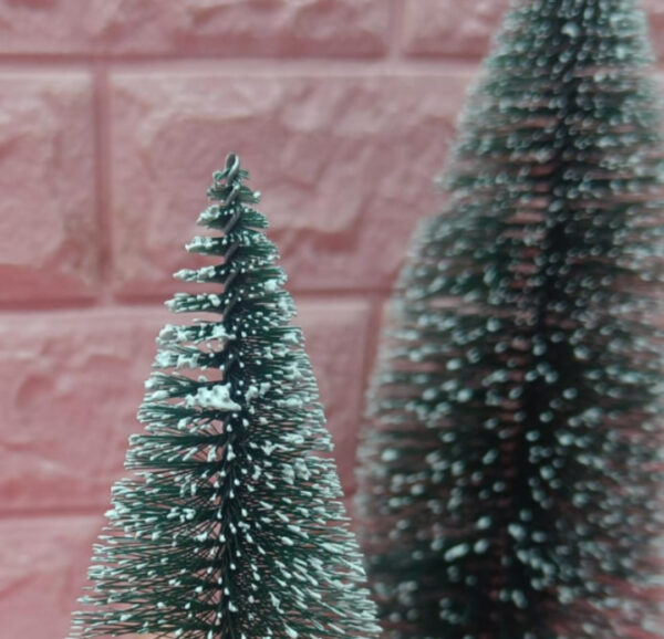 Esmi- *Mini Wooden Snow Pine Tree* Size approx 4inch