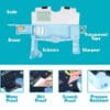 Esmi-  Multifunctional Magnetic Pencil Box with Built-in Sharpener | Scissor | Eraser | Tape & Scale for Kids