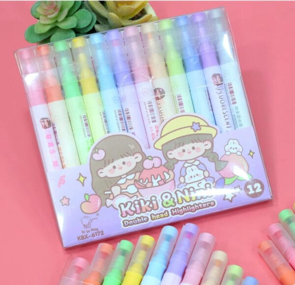 Esmi *Fluorescent  Dual highlighters*