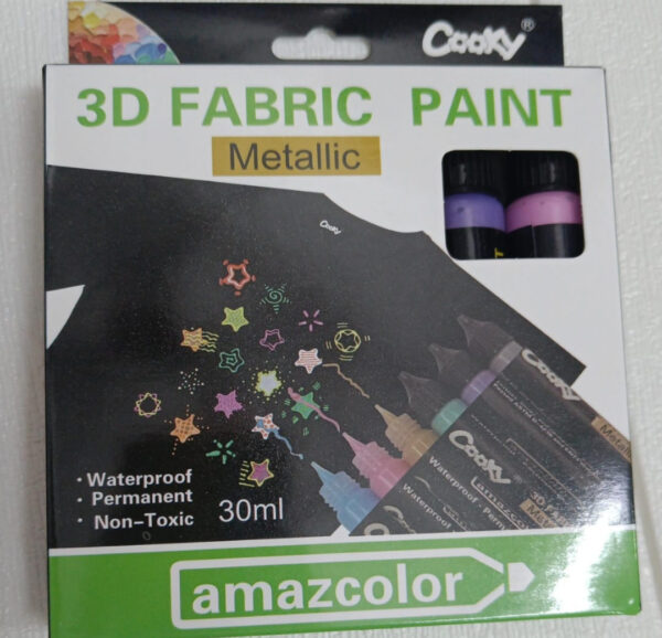 Esmi- *3D Fabric Metallic Paint*