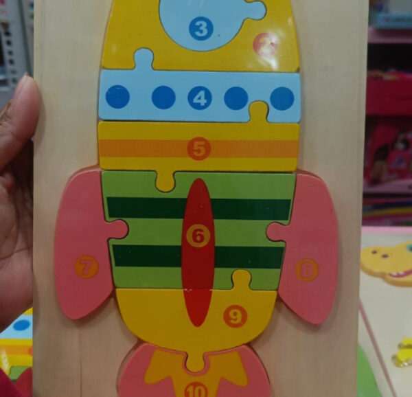 Esmi- *Premium Quality Wooden Puzzle - Early Learning Board- Big*