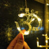 Esmi- ? *Swastik led Light 12 strings 11ft curtain*