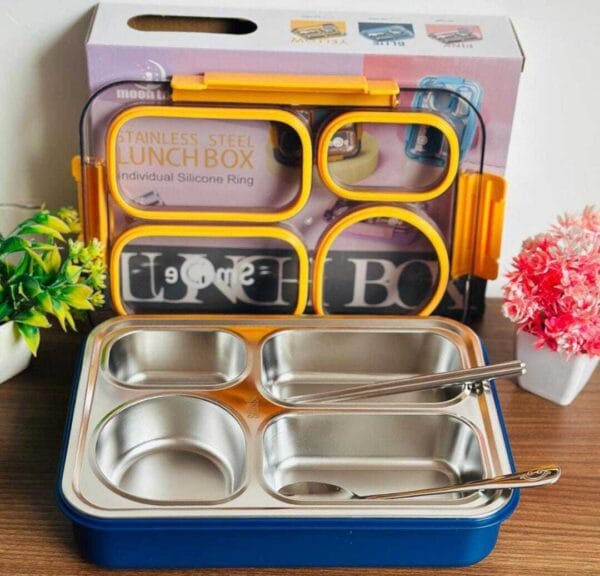 Esmi *Bento 4 section Lunch Boxes*- 4 Grid