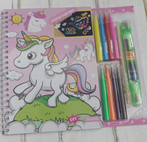 Q2Vqmk4ryZ.jpg Esmi- *DIY Kit -Drawing & Scratch Book*