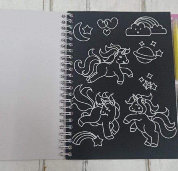 Esmi *DIY Kit -Drawing & Scratch Book*
