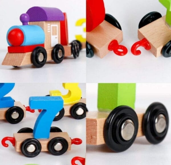 Esmi *Digital Wooden Premium toy train*