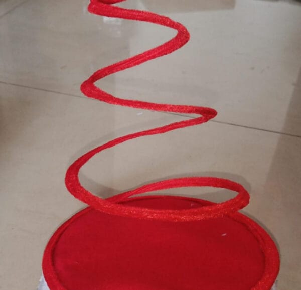 WXQwBAjKvx.jpg Esmi *Christmas Headgear With Spring Spiral Coil on top*