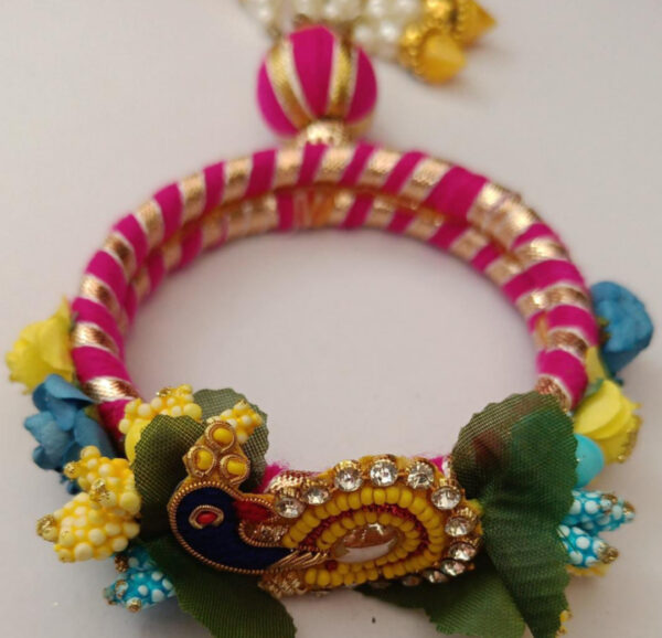 Esmi- *Rakhi Set- Bhai Bhabi - Kada*