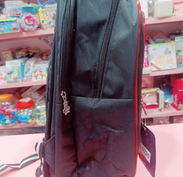 Esmi- *Holographic Football with Pencil Pouch - School Bag*
