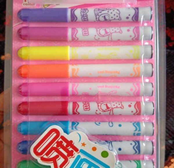 Esmi- *Blow pens with Stencils