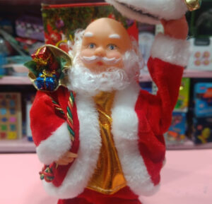 Esmi- *Cap Santa Christmas Music & Light Toy*