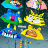 Esmi- *Cartoon Print Umbrella* Price 260/-